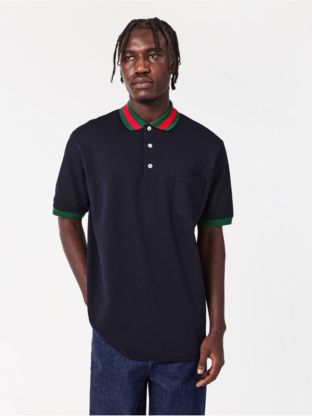GUCCI Men’s Navy Polo XL *NWOT*
